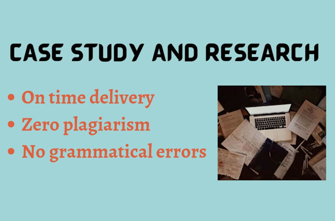 Gig Preview - Do urgent case study analysis and research, summary