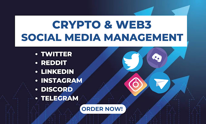 Gig Preview - Be your crypto ai nft and web3 social media manager and content creator