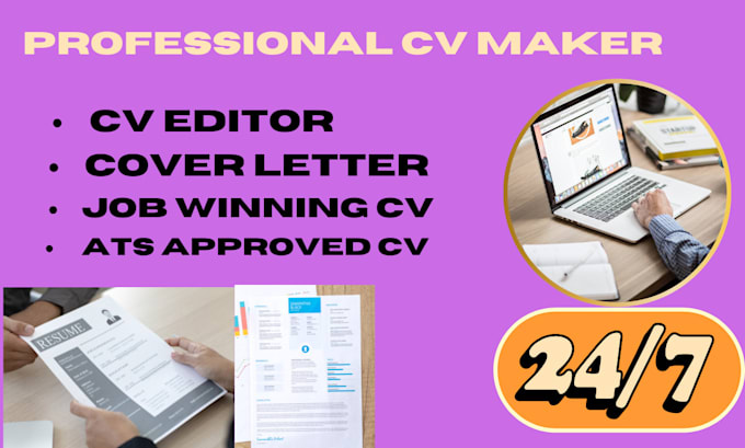 Gig Preview - Be your cv expert and professional cv maker