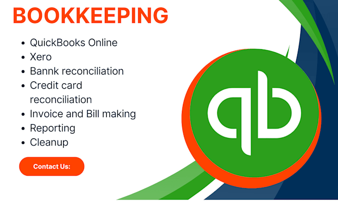 Bestseller - do reconciliation and monthly bookkeeping in quickbooks online