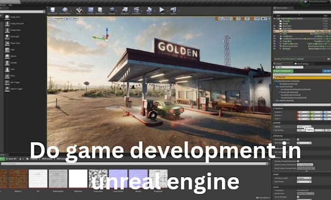 Gig Preview - Do game development in unreal engine