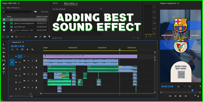 Gig Preview - Design professional sound effects for your animation, video