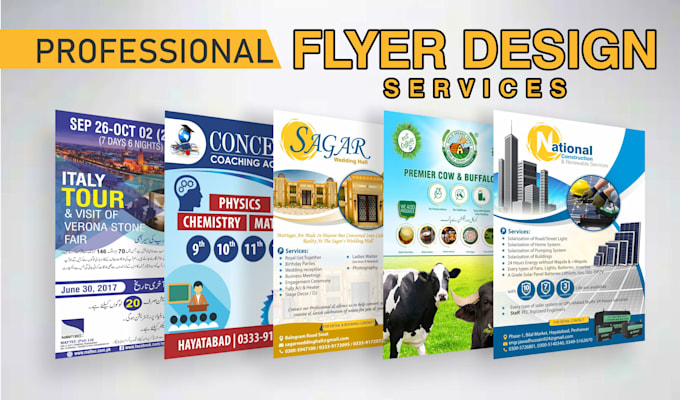 Gig Preview - Design modern, corporate, and digital flyer for your business