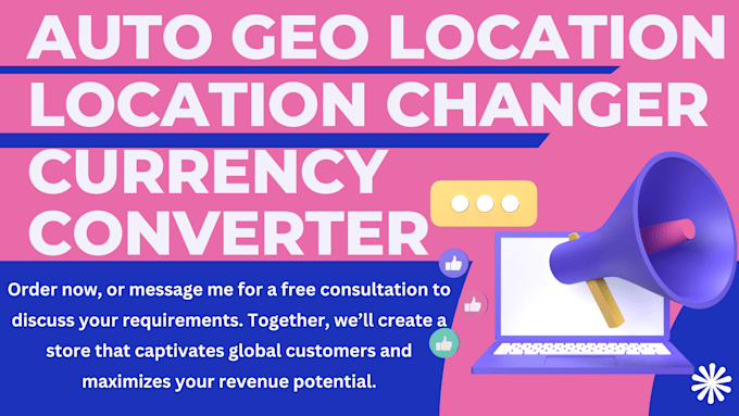 Gig Preview - Setup currency converter location changer fix bugs issues seo location shopify