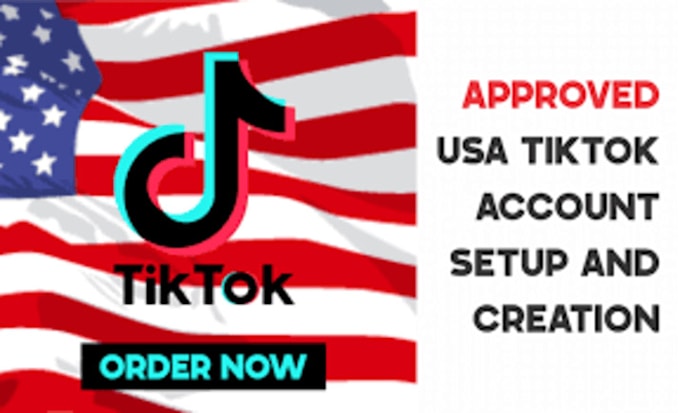 Gig Preview - Create USA tiktok account, tiktok shop setup, product listing