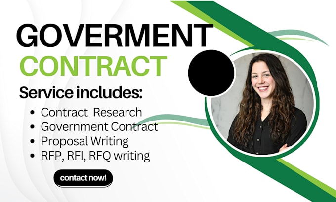 Bestseller - write rfp, rfq, bid proposal, contract research, government contract proposal