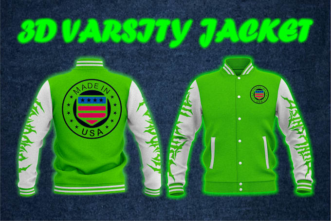 Gig Preview - Design varsity jacket, letterman and other clothes