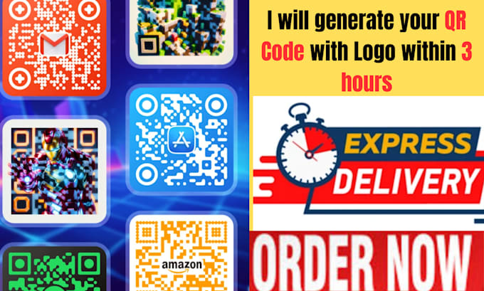 Gig Preview - Design qr code with logo and call to action text in 3 hrs