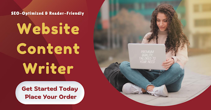 Gig Preview - Do impactful writing and be your SEO website content writer