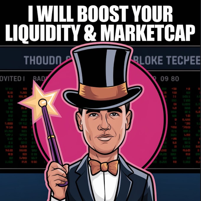 Gig Preview - Boost your liquidity and marketcap