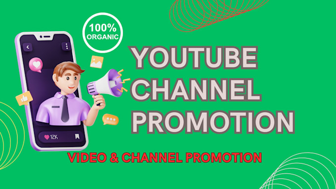 Gig Preview - Youtube video promotion channel promotion organically