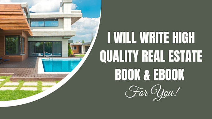 Bestseller - write professional real estate, finance, and business ebooks or lead magnets