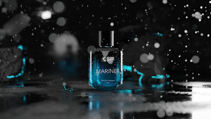 Bestseller - 3d perfume animation, product animation, 3d bottle, serum animation