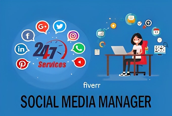 Gig Preview - Be your professional social media marketing manager