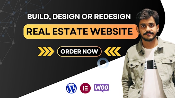 Gig Preview - Create a professional real estate website or property listing website