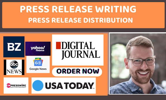 Bestseller - write informative  press release and distribute to top medias outlet