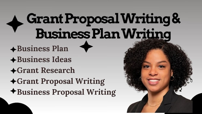 Gig Preview - Do business plan grant proposal writing business proposal grant application