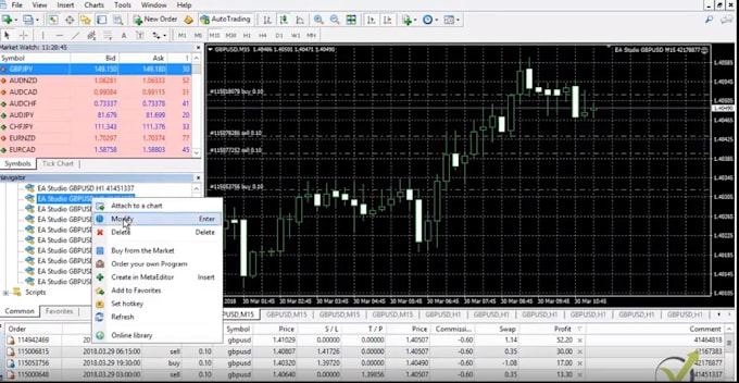 Gig Preview - Code expert advisor, forex ea, forex trading bot, indicator, forex robot in mql