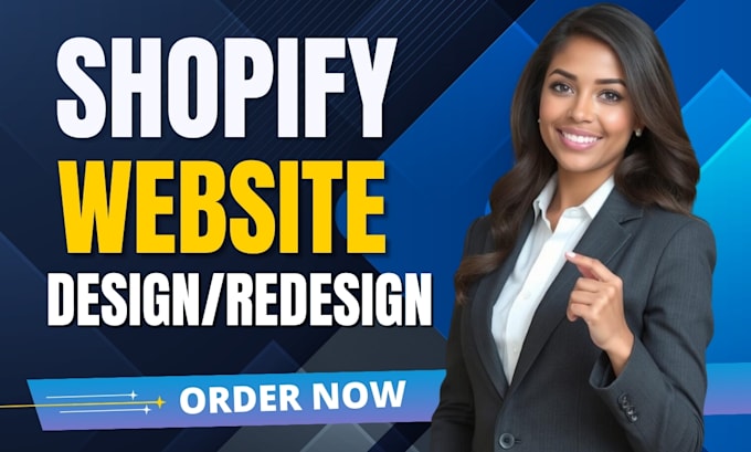 Gig Preview - Do shopify website design and redesign, setup shopify store, shopify developer