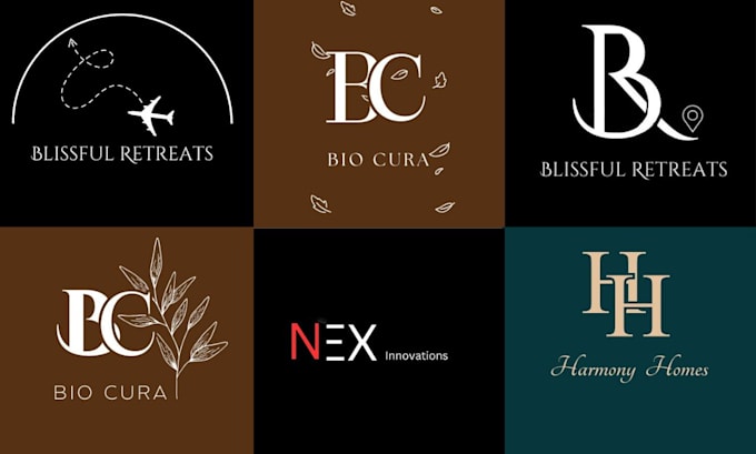 Gig Preview - Create professional, modern minimalist logo designs