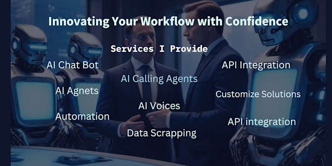 Gig Preview - Automate workflow by ai agents