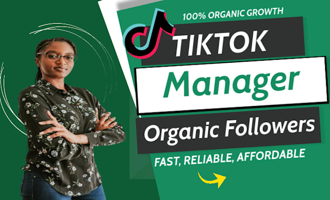 Gig Preview - Grow tiktok followers with super fast organic tiktok promotion