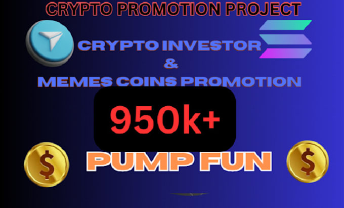 Gig Preview - Do token promotion coin promotion telegram presales gamer x marketing