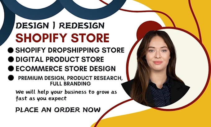 Gig Preview - Build shopify dropshipping store, amazon, esty, digital product store design