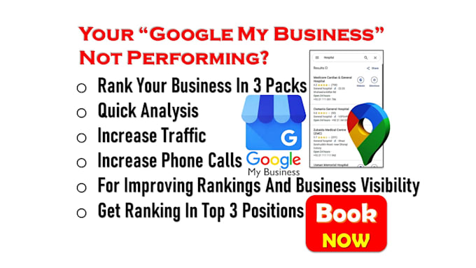 Gig Preview - Dominate on google maps, gmb local SEO, los angeles, phoenix, USA