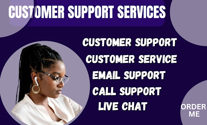 Gig Preview - Be long term customer support call support email support live chat CRM services