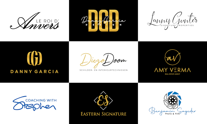 Gig Preview - Do handwritten signature logo design calligraphy