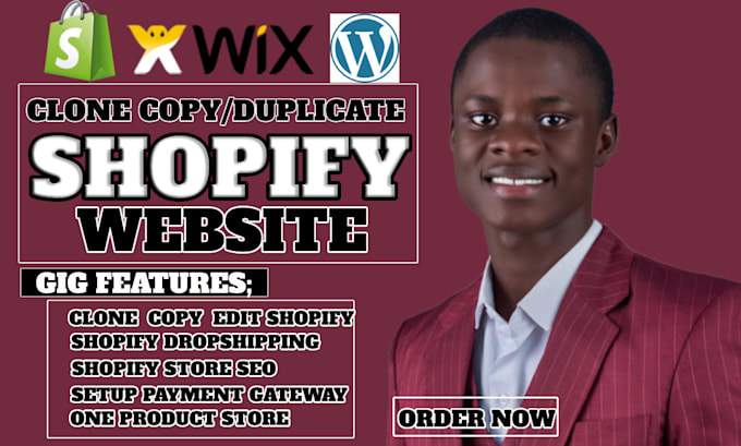 Gig Preview - Duplicate copy clone edit shopify migrate shopify website replicate shopify stor