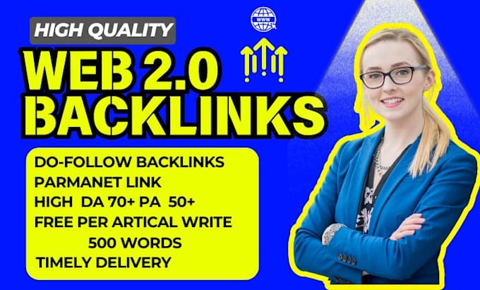 Gig Preview - Do web 2 0 backlinks