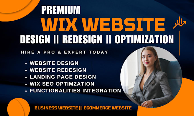 Gig Preview - Wix website redesign wix website design wix website redesign wix site design