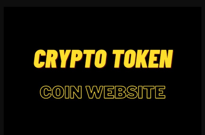 Gig Preview - Create crypto token website, meme coin website, presale ico website