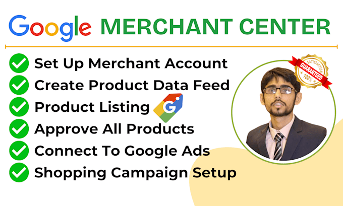 Gig Preview - Set up merchant center and google shopping ads campaign