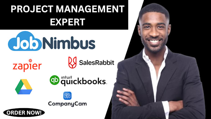 Gig Preview - Help you manage projects and jobs effectively with jobnimbus crm