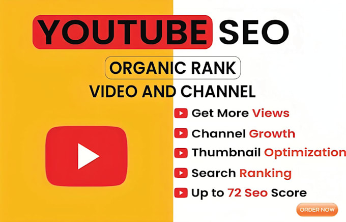 Gig Preview - Youtube subscribe yt monetization video optimization organic views  and ranking