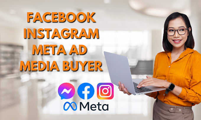 Gig Preview - Be your media buyer for facebook instagram meta ad campaign