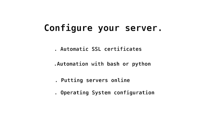 Bestseller - configure, troubleshoot or automate linux server