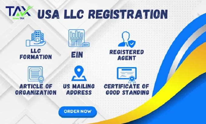 Gig Preview - Do USA llc registration, llc ein number, business registration, USA tax llc