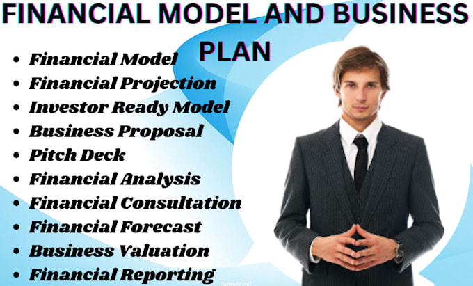 Gig Preview - Prepare financial projections, business plan, forecast, excel financial model