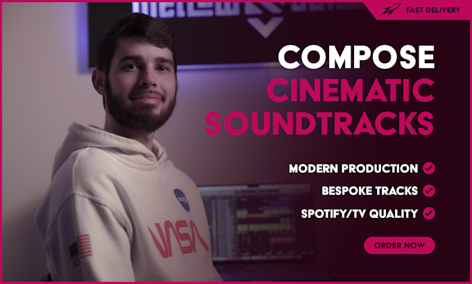 Gig Preview - Compose cinematic soundtracks for you