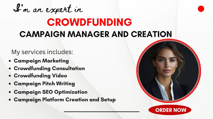 Bestseller - promote crowdfunding video and campaign manager for 6 figure donation backer