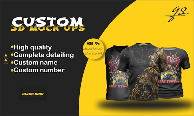 Gig Preview - Do totally custom 3d and 2d mock up for your brand