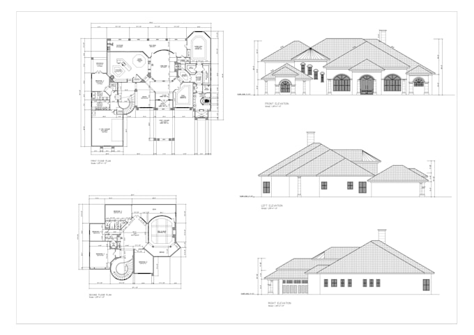 Gig Preview - Make house plans, roof plan, elevations, deck design building permit