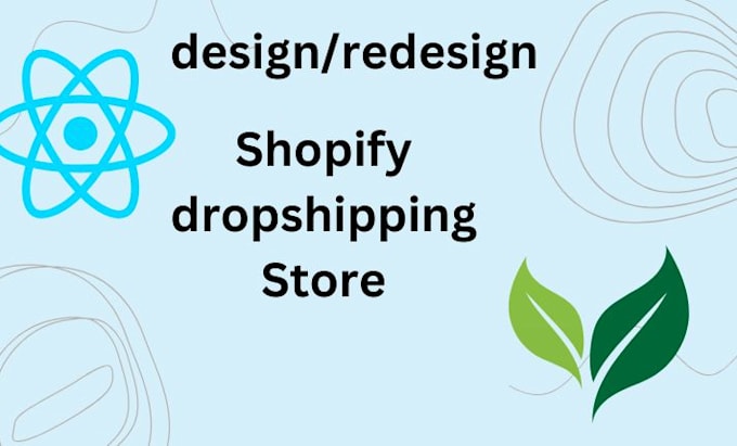 Gig Preview - Be shopify website design and redesign, shopify developer