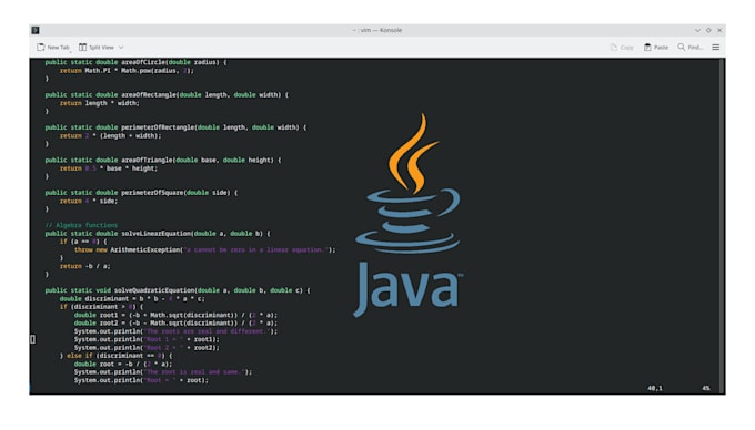 Gig Preview - Do java programming, projects, tasks