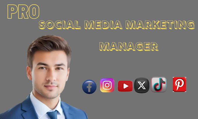 Gig Preview - Be your social media marketing manager content creator, personal assistance