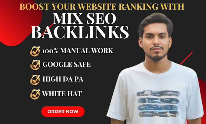 Gig Preview - Provide 50 premium quality mix backlinks with high da pa